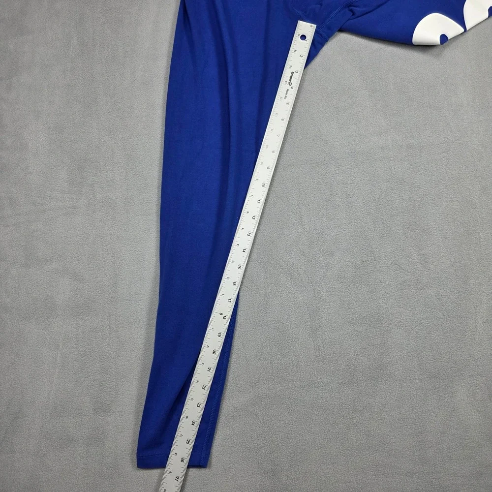 Nike Leggings Womens Small Blue Skinny High Rise Just‎ Do It Stretch Solid